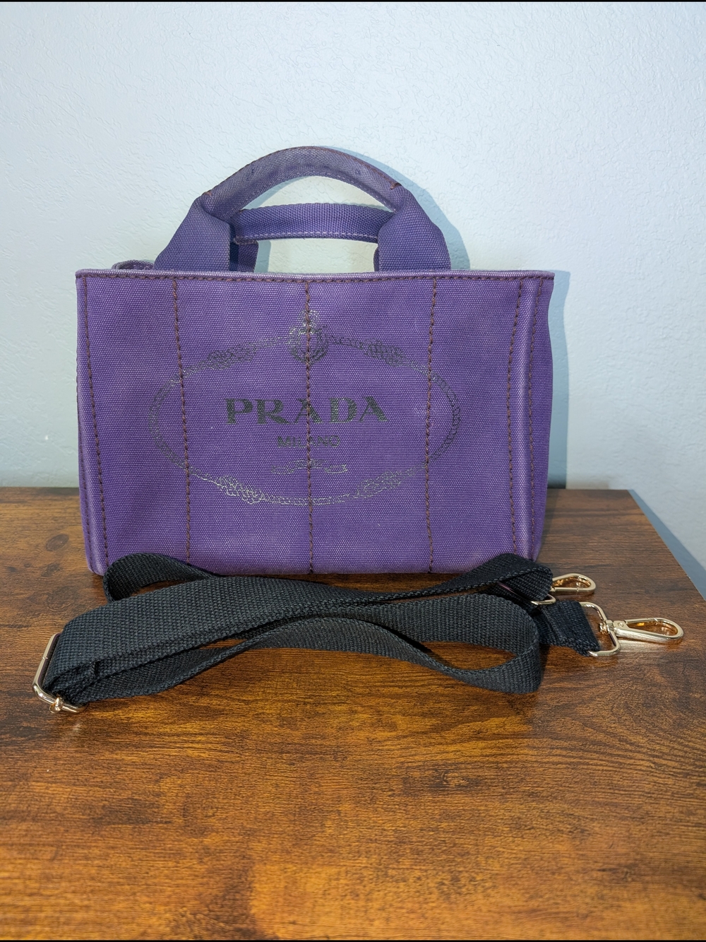 Prada Canapa Tote